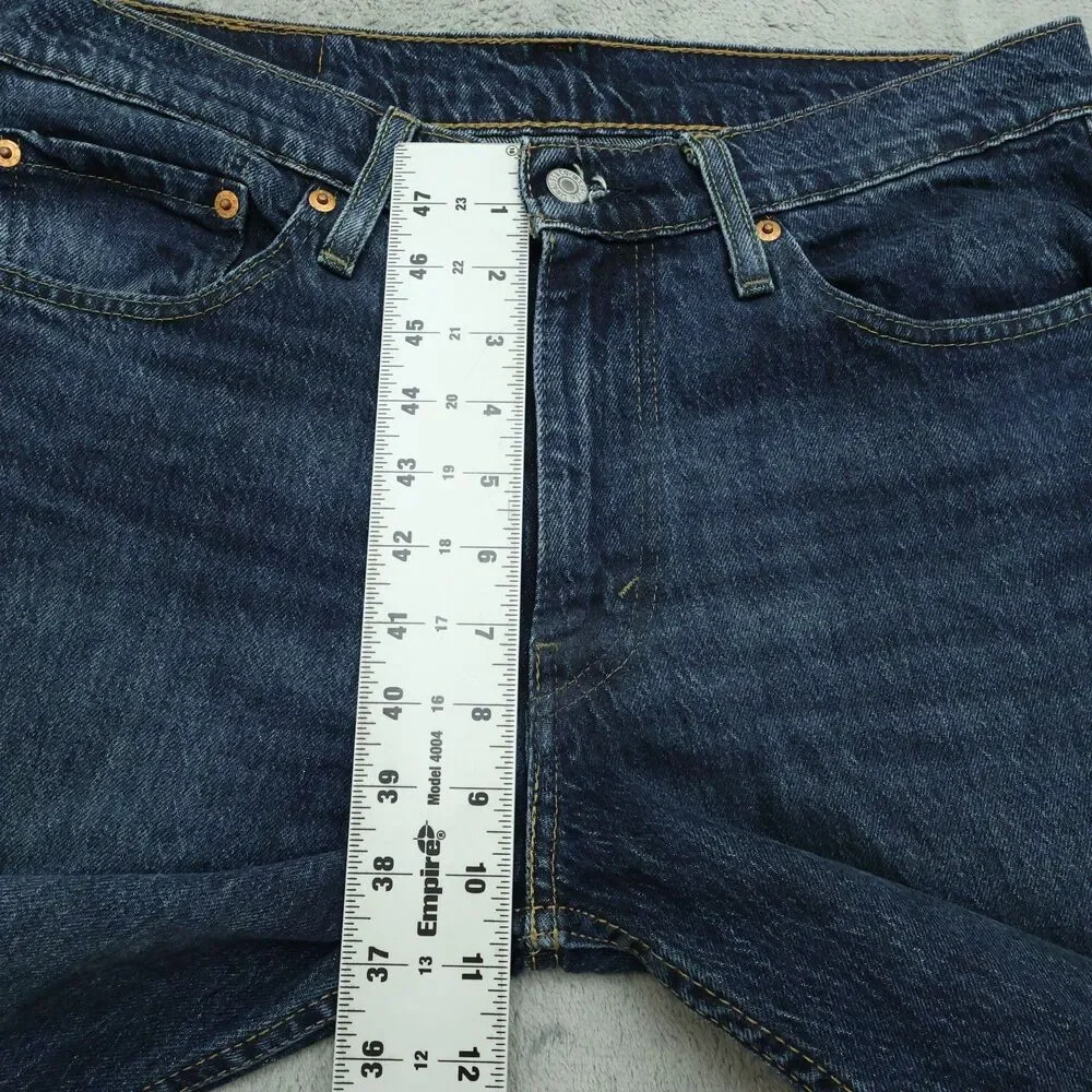 Levi's Jeans Mens 32x32 Blue 511 Slim Straight Flexible Denim Dark Wash